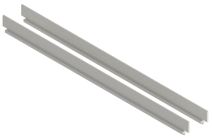 Produktbild UBK 400 152  -  Kantenprofil für Winkel-Verbinder zu Unterflur-Bodenkanal UBK 400, für 15mm Vertiefung